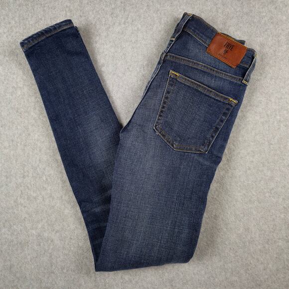 FRYE Jeans Womens Size 26 Skinny - Picture 1 of 16